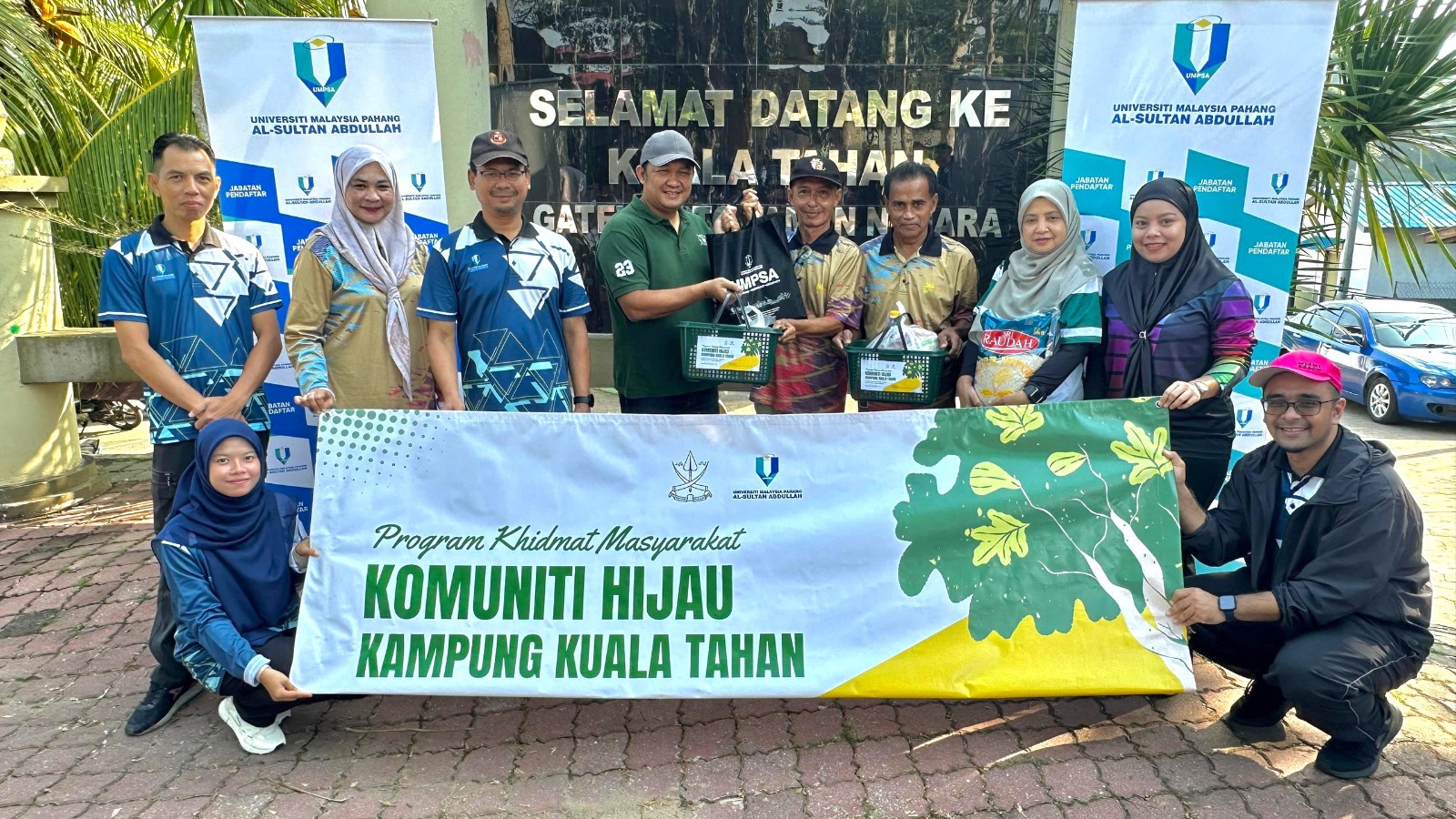 SEMARAK SEMANGAT KESUKARELAWANAN DI KAMPUNG KUALA TAHAN